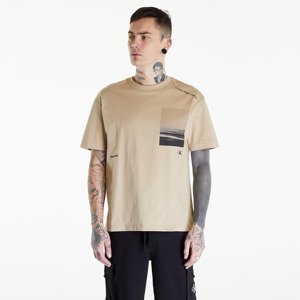 Tričko Calvin Klein Jeans Serenity Back Graphic Beige L