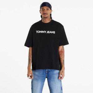 Tričko Tommy Jeans Logo Oversized Fit T-Shirt Black M