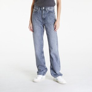 Džíny Calvin Klein Jeans High Rise Straight Jeans Denim Grey W27/L34
