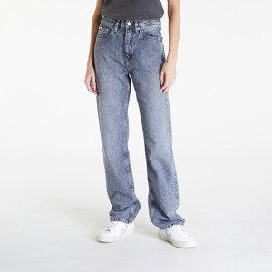 Džíny Calvin Klein Jeans High Rise Straight Jeans Denim Grey W28/L32