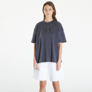 Tričko Calvin Klein Jeans Washed Rib Label T-Shirt Boy Gray XL