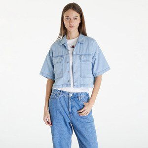 Košile Tommy Jeans Chambray Blouse Denim Medium M