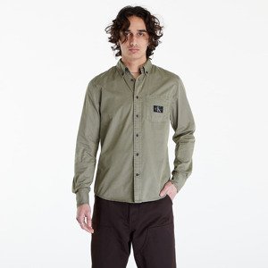 Košile Calvin Klein Jeans Regular Shirt Dusty Olive XL