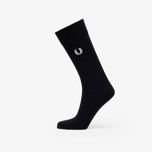 Ponožky FRED PERRY Classic Laurel Wreath Sock Black/ Snow White 43-46