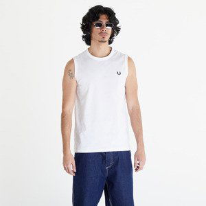 Tílko FRED PERRY Crew Neck Vest White S