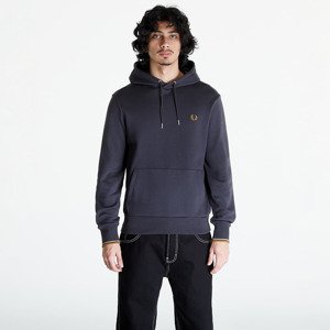 Mikina FRED PERRY Tipped Hooded Sweatshirt Anchgrey/ Dkcaram XL