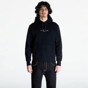 Mikina FRED PERRY Raised Graphic Hooded Sweatshirt Black L