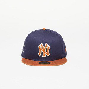 Kšiltovka New Era New York Yankees Boucle 59FIFTY Fitted Cap Navy/ Brown 7 1/4