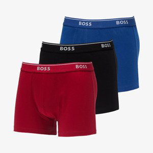Boxerky Hugo Boss Classic Trunk 3-Pack Red/ Blue/ Black XL