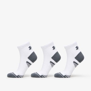 Ponožky Under Armour Performance Cotton 3-Pack QTR Socks White XL