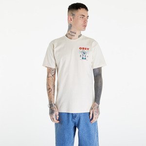 Tričko OBEY New Clear Power T-Shirt Cream XL