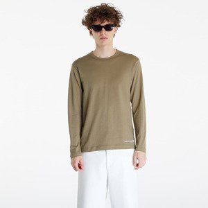 Tričko Comme des Garçons SHIRT Long Sleeve Tee Khaki XL