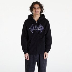 Mikina Wasted Paris Hoodie Zip Ashes Black L