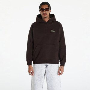 Mikina Dime Classic Small Logo Hoodie Deep Brown L