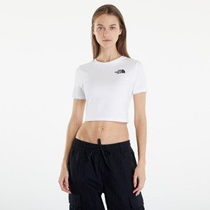 Tričko The North Face Crop S/S Tee TNF White S