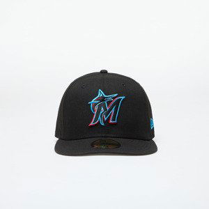 Kšiltovka New Era Miami Marlins 59FIFTY On Field Game Fitted Cap Black 7 1/4