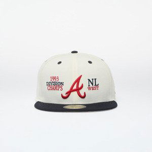 Kšiltovka New Era Atlanta Braves 59FIFTY Fitted Cap Chrome White 7 1/2