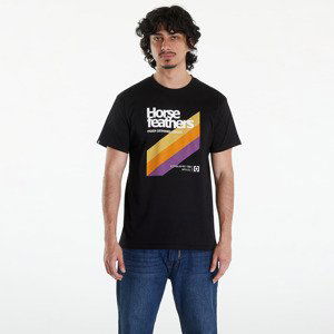 Tričko Horsefeathers Vhs T-Shirt Black L