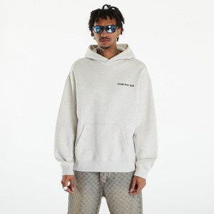 Mikina Awake NY Serif Logo Embroidered Hoodie Grey S