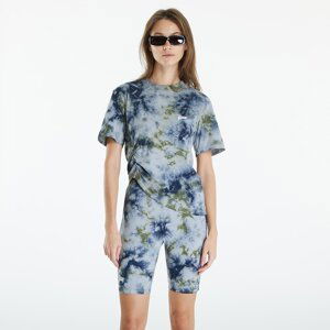 Tričko Patta Femme Tie Dye Cropped Ruched T-Shirt Quarry M