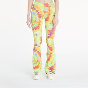 Legíny adidas Tie-Dyed Flared Pant Yellow/ Multicolor L