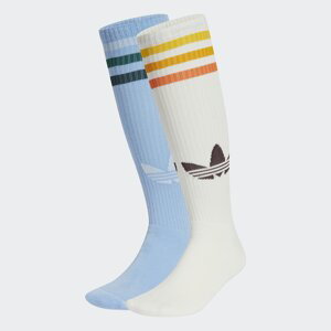 Ponožky adidas Knee Sock 2-Pack Clearsky/ Off White L