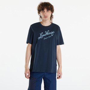 Tričko Lundhags Järpen Logo T-Shirt M Deep Blue XXL
