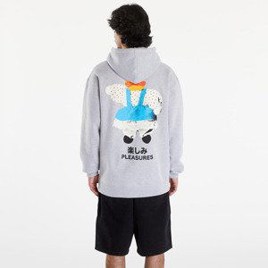 Mikina PLEASURES Duck Hoodie Heather Grey XL