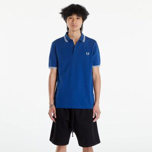 Košile FRED PERRY Twin Tipped Fred Perry Shirt Shdcob/Snow white/Light ice L
