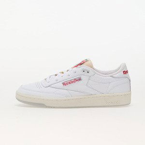 Tenisky Reebok Club C 85 Vintage White/ Chalk/ Vector Red EUR 40.5