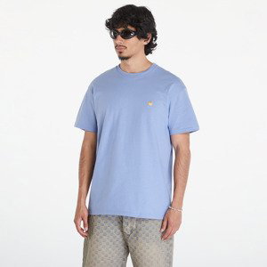 Tričko Carhartt WIP S/S Chase T-Shirt UNISEX Charm Blue/ Gold XXL