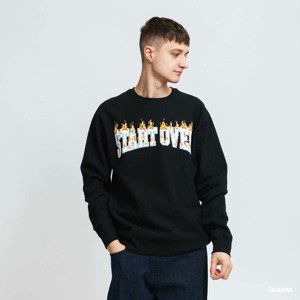 Mikina The Hundreds Start Over Crewneck Black XL