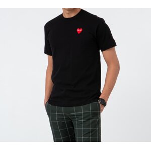 Tričko Comme des Garçons PLAY Tee UNISEX Black M