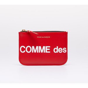 Peněženka Comme des Garçons Huge Logo Wallet Red Universal