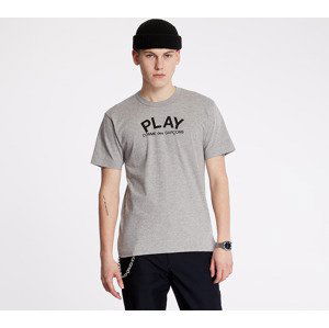 Tričko Comme des Garçons PLAY Tee UNISEX Grey M