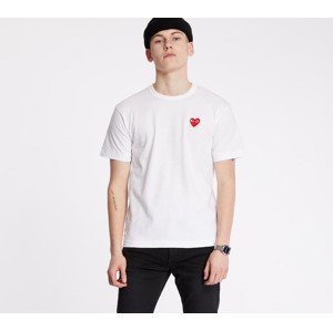 Tričko Comme des Garçons PLAY Tee UNISEX White L