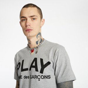 Tričko Comme des Garcons PLAY Tee Grey L