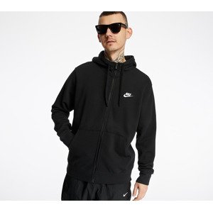 Nike Sportswear Club Hoodie FZ Ft Black/ Black/ White