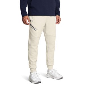 Kalhoty Under Armour Unstoppable Fleece Jogger EU Summit White/ Black M