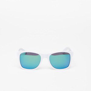 Horsefeathers Foster Sunglasses Gloss White/Mirror Green