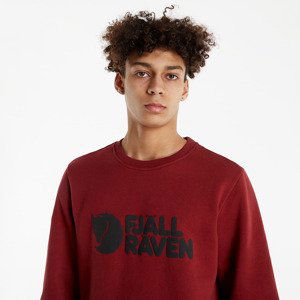 Fjällräven Fjällräven Logo Sweater Red Oak