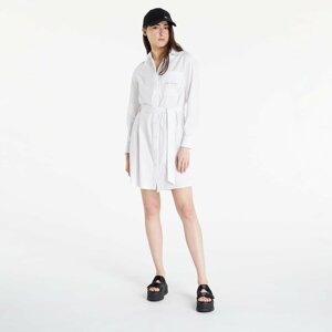Calvin Klein Jeans Belted Easy Shirt Dress Bright White