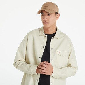 Tommy Jeans Spring Dobby Overshirt Savannah Sand