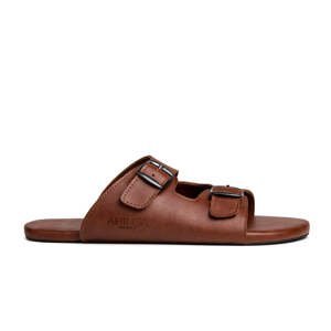 Dámské barefoot nazouvací sandály Brown
