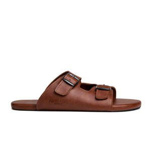 Dámské nazouvací sandály Comfort Brown