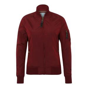 ALPHA INDUSTRIES Přechodná bunda 'MA-1 TT WMN'  burgundská červeň