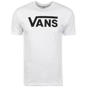 VANS Tričko  černá / bílá