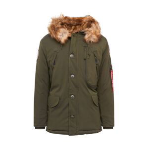 ALPHA INDUSTRIES Zimní bunda 'Polar'  olivová