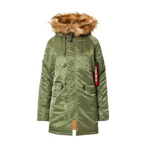 ALPHA INDUSTRIES Zimní parka  khaki