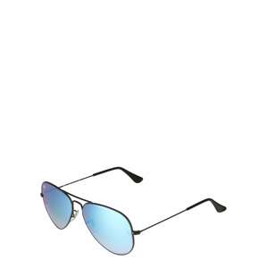 Ray-Ban Sluneční brýle 'Aviator'  černá / modrá